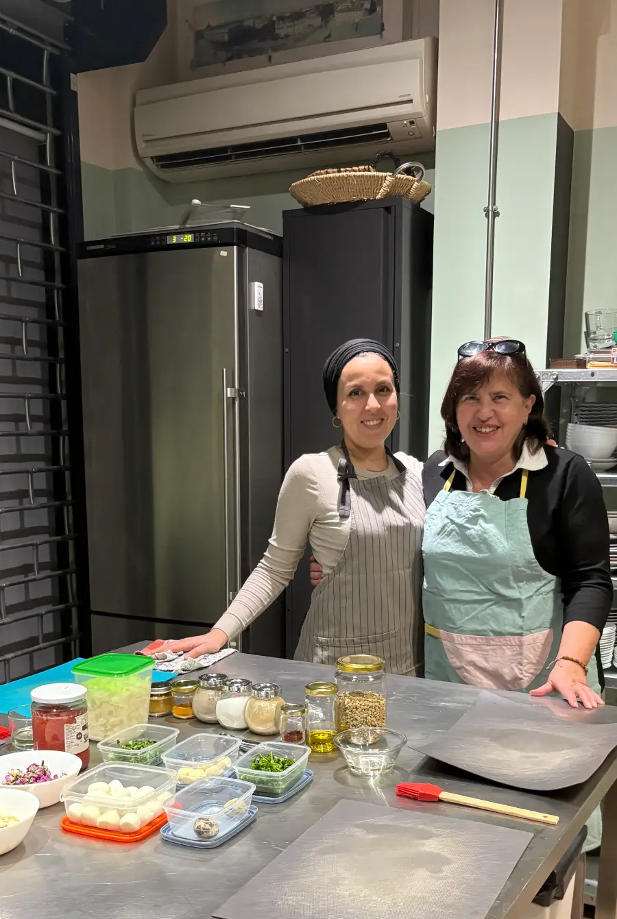 Warm opening moments with a guest