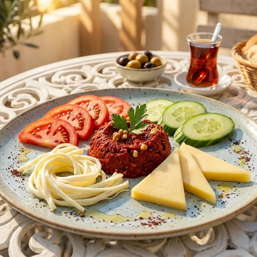 Authentic Turkish cheeses sourced from Turkey, with homemade Çemen