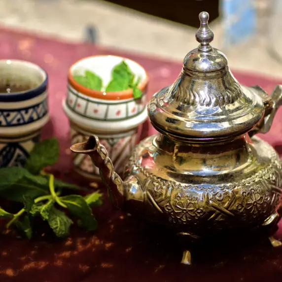 Moroccan minth tea
